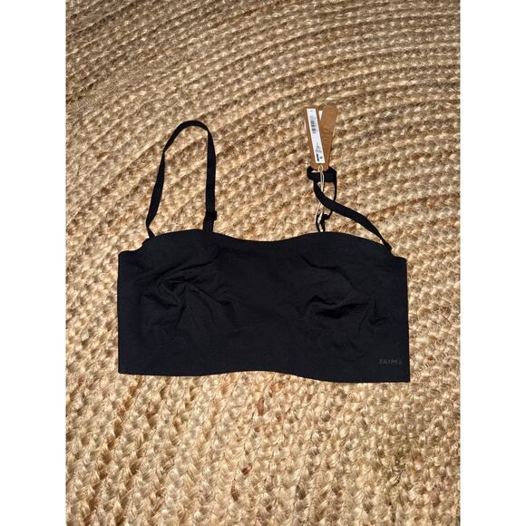 SKIMS naked bandeau bra in onyx size medium - NEW - Picture 1 of 3